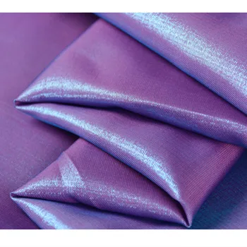 CF473 1m Zamenljiva Vijolično-Moder Bombažne Tkanine Tencel, Uvoženih Obarvana Glaze Saten Svila Moda za Ženske obleke/Krilo je Materiali