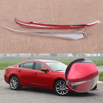Avto styling 2pcs ABS kromiran Rearview Mirror Kritje Trim Fit za Mazda 6 Atenza 2016 2017