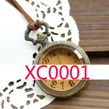 XC0001 usnje verige žepna ura