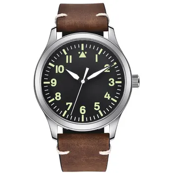 42mm Corgeut Sterilne izbiranje watch Safirno Steklo Vojaške Moških Samodejno Luksuzne blagovne Znamke Šport Design Automatic mehanski Mens Watch