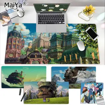 Maiya Osebno Kul Moda Howl ' s Moving Castle DIY Design Vzorec Igra mousepad Gume PC Gaming Računalnik mousepad