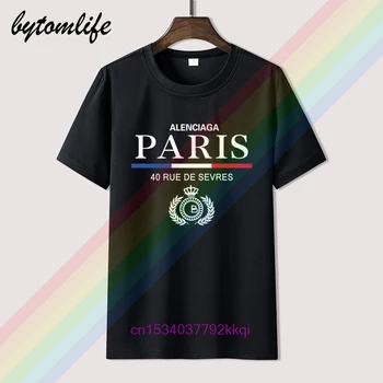 Novo Parizu Visoko kakovost blagovne Znamke Retro Športna T Majica za Moške Poletne Črno, Bombaž, Kratke Rokave O-Vrat Tee Majice, Vrhovi Tee Unisex