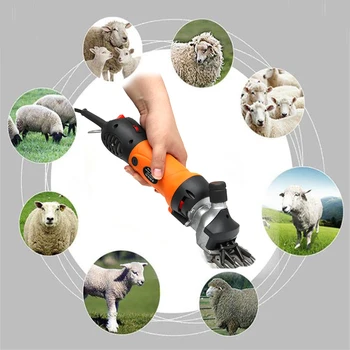 1200W 220V 6 Prestavi Električne Ovce Hišne Las Clipper Striženje Kit Strižna Volne Cut Kozje Hišne Živali, Striženje Dobave Kmetiji Cut Stroj