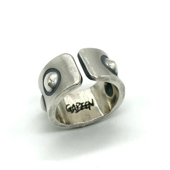 Original inovativnih majhne lobanje srebrni prstan ročno izdelan po meri punk stilu, edinstveno obrti čar domiseln nekaj čisto nakit