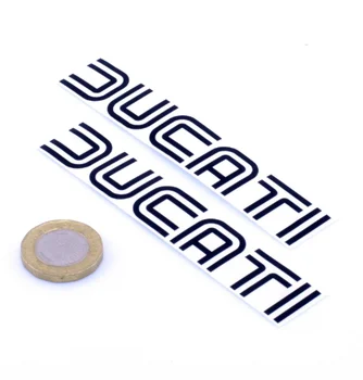 DUCATI adhesivo autocollant decals adesivo adesivi aufkleber pack 2 enota 100x25mm