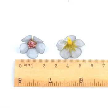 500Pcs 2 cm Multicolor Daisy Cvet Glave Mini Svile Poceni Umetno Cvetje za Venec Scrapbooking Doma, Poroka Dekoracija