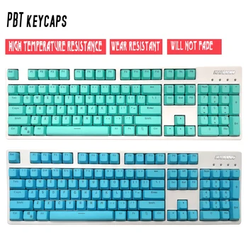 Ruski/English Languag PBT Keycaps Različnih Barvnih Možnosti Za Češnja MX Mehanska Tipkovnica Tipka Skp Stikala 108 Keyscaps
