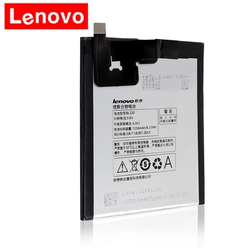 NOV Original 2150mAH BL220 Litij-Ionska Nadomestna Baterija Za Lenovo S850 Mobilnega Telefona Baterije