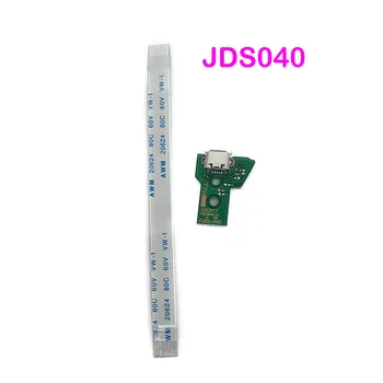 10SETS V4 12 Pin Polnjenje Ploski Kabel Za PS4 Pro Krmilnik JDS-40 Polnjenje prek kabla USB Odbor Vtičnico Vezja & Kabel