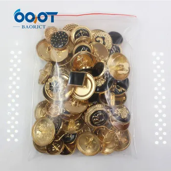 18563,Črna olje zlato kovinski gumb,Galanterija Gumb,Paket 50pcs,Različnih gumbov in velikosti gumb mix,DIY Ročno Šivanje