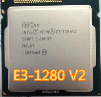 Intel Xeon Procesor E3-1280 v2 E3 1280 v2 e3-1280 V2 8M Cache, 3.6 GHz Quad-Core Procesor, LGA1155 CPU Desktop