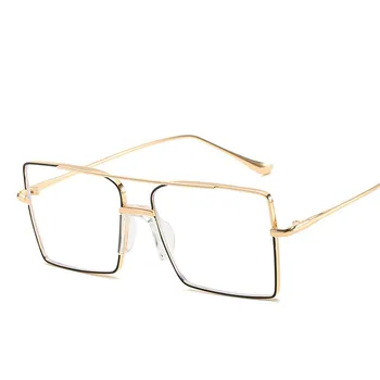 Yoovos 2021 Očal Okvir Ženske Luksuzni Prevelike Očala Ženske Modra Svetloba Očala Za Ženske Klasičnih Okulary Gafas De Hombre