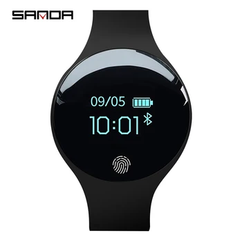 SANDA Smartwatch za IOS Android Moški Gledajo Inteligentni Pedometer Fitnes Ženske Ure Nepremočljiva Šport Gledam Bluetooth Uro
