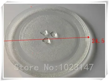 Mikrovalovna Pečica 24,5 cm Steklene Plošče Y Vrsta Stekla za Lg Galanz Midea Mikrovalovna Pečica Witol Deli, dodatna Oprema