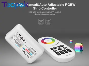 Mi.svetloba FUT028 2.4 G RGBW krmilnik DC12/24V Brezžični zaslon občutljiv na dotik barve RF RGBW led Krmilnik za RGBW led trakovi