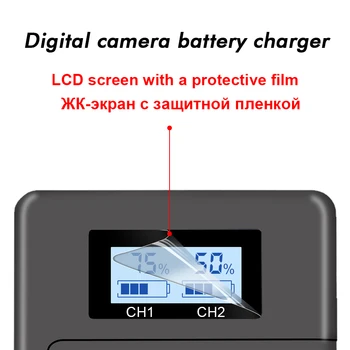 EN-EL15 EN EL15 ENEL15 EL15A Baterije, LCD Dvojni USB Polnilec za Nikon D600 D610 D600E D800 D800E D810 D7000 D7100 d750 V1 D