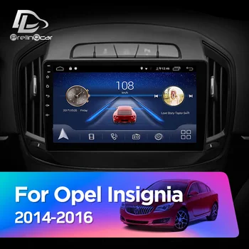 Prelingcar Android 10.0 Avto multimedia navigacija GPS DVD predvajalnik Za Opel Insignia-2016 let IPS zaslon, Radio stereo