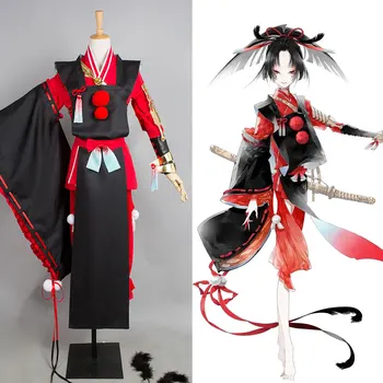 Novi Originalni Touken Ranbu Cosplay Kogarasumaru Kostum Kimono Vse Nastavljeno, Cosplay Obleko Obleko Anime Halloween Kostum Po Meri