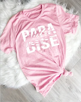 Raj t-shirt slogan bombaž mehko grunge camiseta rosa feminina rumena Krščansko dekle darilo estetske tumblr fashion majica tees