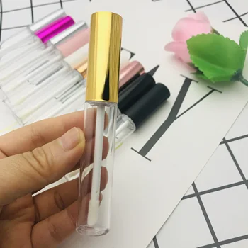 10 ml Prazno Lip Gloss za Ustnice cev,Zlata,vijolična skp,Ustnic glaze cevi DIY kozmetični pakiranje posoda