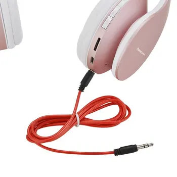 Moda Rose Zlata Brezžične Bluetooth Slušalke Slušalke z Mikrofonom, Bluetooth, Na Uho Slušalke za Ženske Dekle Otroci