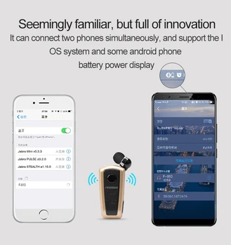 Fineblue F910 Mini Bluetooth Brezžične Slušalke z Mikrofonom Glasbo, Šport Slušalke Univerzalno fone de ouvido za Mobilne Telefone