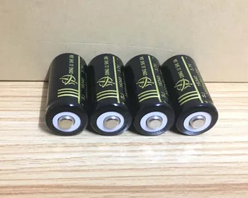 DING LI SHI JIA 10pcs 16340 Baterijo 3,7 V Polnilna Litij-3800mAh Li-ionska Baterija CR123A Baterije za Lasersko Pero Celic