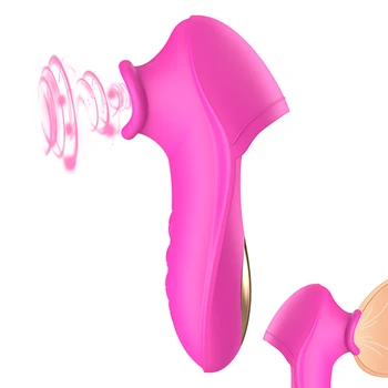 IKOKY Sesanje Prsta Vibrator Nastavek Bedak Klitoris Stimulacije Vibracije Odraslih Izdelkov Sex Igrače za Ženske, Oralni Seks G-spot Masaža