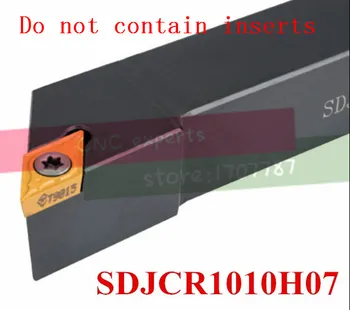 SDJCR1010H07 CNC struženje orodje imetnik,10*10 mm Zunanji obračanja orodja,93 Deg Stružnica rezalno orodje,DCGT070204 Vstavi CNC imetnika