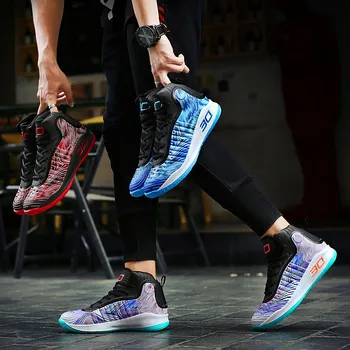 Moda za moške in ženske, košarka čevlji dihanje non-slip trakov športni čevlji shockproof usposabljanje priložnostne čevlji Zapatos Hombre