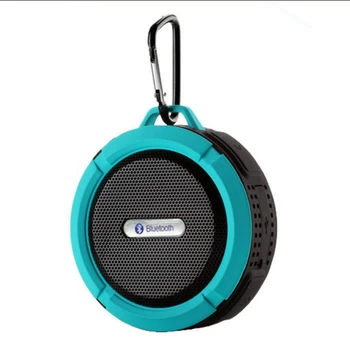 2019 Prenosni C6 Brezžični Prenosni Bluetooth Zvočnik Nepremočljiva Zvok Polje Z HookTF Kartico v Režo za Prostoročno w/ Naivnež Pokal