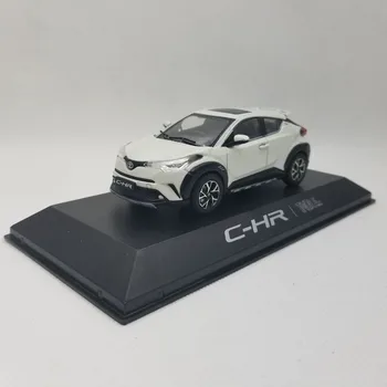 1:43 Diecast Model za Toyota C-HR 2017 Vse Belo SUV Zlitine Igrača Avto Miniaturni Zbirka Darila in ZNAKOVNO tipko C VP