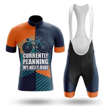 2020 Pro Team Kolesarski Dres Komplet Moških Gorsko Kolo Oblačila Poletje MTB Kolo Nositi Oblačila, ki so Anti-UV Kolesarjenje Oblačila triatlon