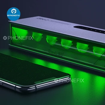 Qianli iSee2 LCD Zaslon Prah Prstnih Nič Odkrivanje Svetilka, Mobilni telefon Popravila Prah Svetlobe USB Tip-C Vzdrževalna Dela LED