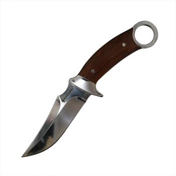 RAIDONG iz Nerjavečega jekla 440C Fiksno rezilo noža Visoko trdoto Prostem obrambo Džungle preživetje Oster Taktično nož