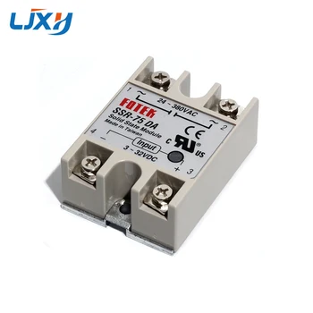 LJXH Dual Digital PID Temperaturni Regulator Nastavite REX-C400 + 25DA/40DA/75DA Polprevodniški Rele + 1m M6 Nit K Termočlen