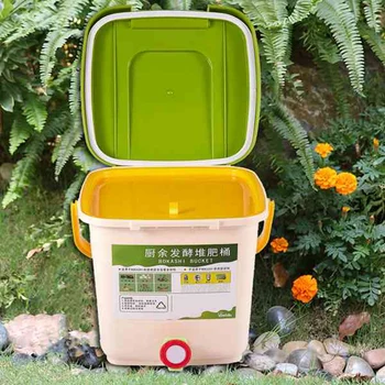 12L Kuhinjski Vrt Hrane posode za Odpadke Kompost Recycle Bin Composter Sodavice Kompost Bin PP Organskih Domače Smeti
