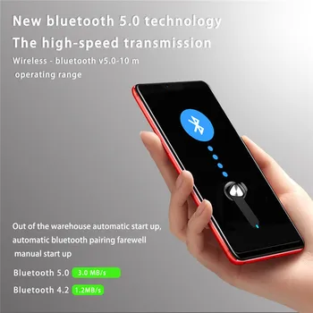 BE36 TWS Bluetooth 5.0 Slušalke Ipx7 Brezžične Slušalke Touch Kontrole Poslovnih Slušalke Šport ročaji očal Deluje na vseh Pametnih telefonih