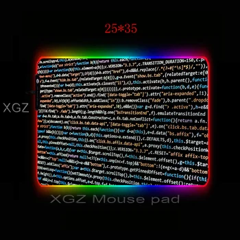 XGZ Barve Pismo Velike RGB Gaming Mouse Pad Zaklepanje-edge Anime po Meri Računalniška Tipkovnica Desk Mat Non-slip 900x400 / 800x300 Xxl