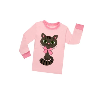 Dekleta Mačka Lutka Pižamo Določa Otroci Oblačila Otroci Sleepwear Princesa More Za 18-inch Lutka Baby Pižame Za 2-8Years