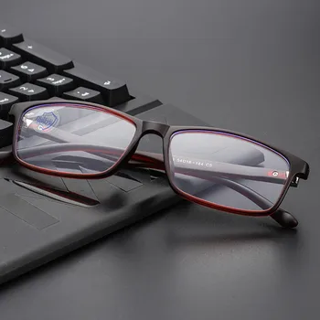 OEYEYEO Novo TR90 Anti Modra Sevanja Spektakel Okvir za Moške Računalnik Zaščitna Optični Okvir Žensk Priložnostne Modni Očala