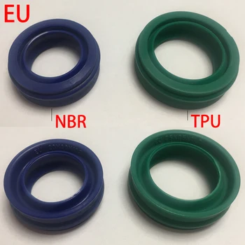 EU 18*28*10.7 18x28x10.7 U Dveh Lip TPU Zelena NBR Modra Dustproof Pnevmatski Cilinder Batni Rotacijski Gred Palico Ring Tesnilom Pečat Olje