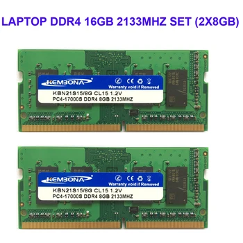Kembona LAPTOP DDR4 16GB KIT(2X8GB) RAM Pomnilnika 2133mhz 2666mhz Memoria 260-pin SODIMM RAM Palico brezplačna dostava