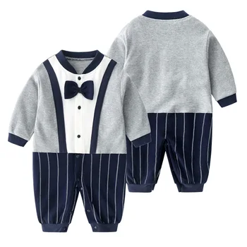 2021 Baby boy oblačil za Pomlad Gospod, igralne obleke 0-12M Dojenčki grils Bombaž Jumpsuit Novorojenega Dečka Romper Unisex Otroška Oblačila Kostum
