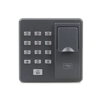 DIYSECUR Biometrični čitalnik Prstnih RFID 125KHz Geslo Tipkovnica Vrata za Nadzor Dostopa do Sistema Kit + Stavke Zaklepanje