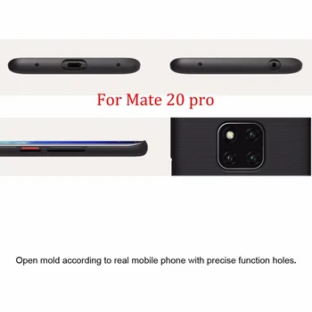 Ohišje za Huawei Mate 20 /Mate 20 Pro NILLKIN Super Motnega Ščit Mat PC nazaj kritje primera darilo nosilec za telefon