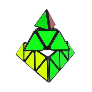 Moyu 3x3 Magnetni piramida kocka Strokovno hitrost gladko 3 plast kocke otroci igrače za odrasle darila za rojstni dan darila 3x3x3 cubo magico