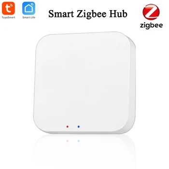 Tuya Smart ZigBee Prehod Hub Smart Home Naprave Homeautomation Prehod ZigBee 3.0 Brezžični Delo Z Tuya Zigbee Senzor