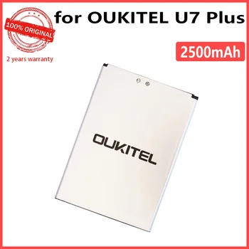 Prvotne Novo 2500mAh Za Oukitel U7plus Baterijo Telefona U7 Plus Telefon Zamenjava Baterije+številko za Sledenje