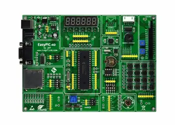 PIC mikrokrmilnik učenje razvoj odbor easyPIC-40 z PIC18F4550 čip USB razvoj